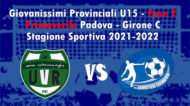 5^ giornata Giovanissimi Provinciali U15 Fase 2 Primaverile Padova Girone C SS 2021-2022